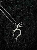 Cyber Drake Pendant Necklace