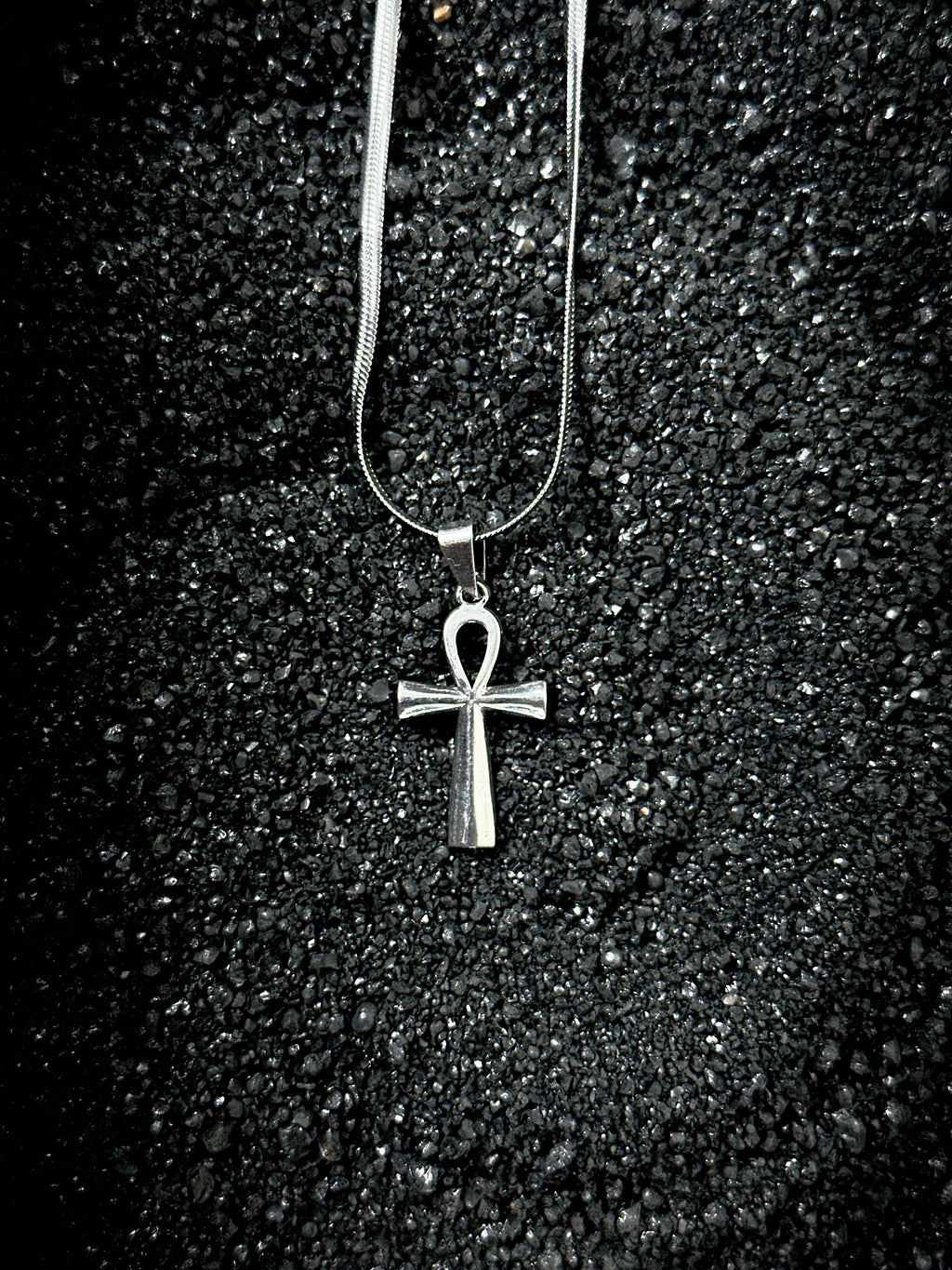 Ankh Drip Necklace