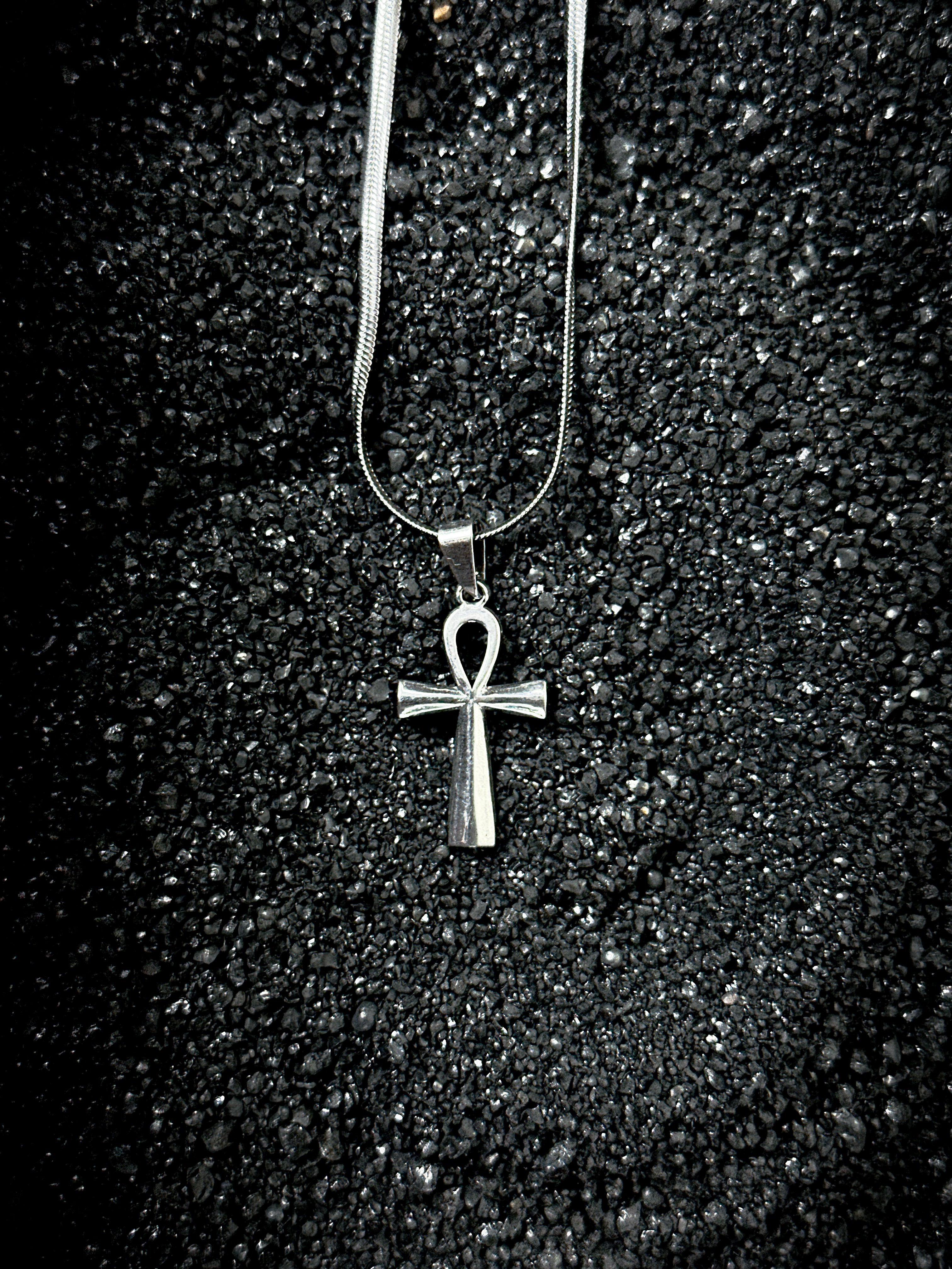 Ankh Drip Necklace
