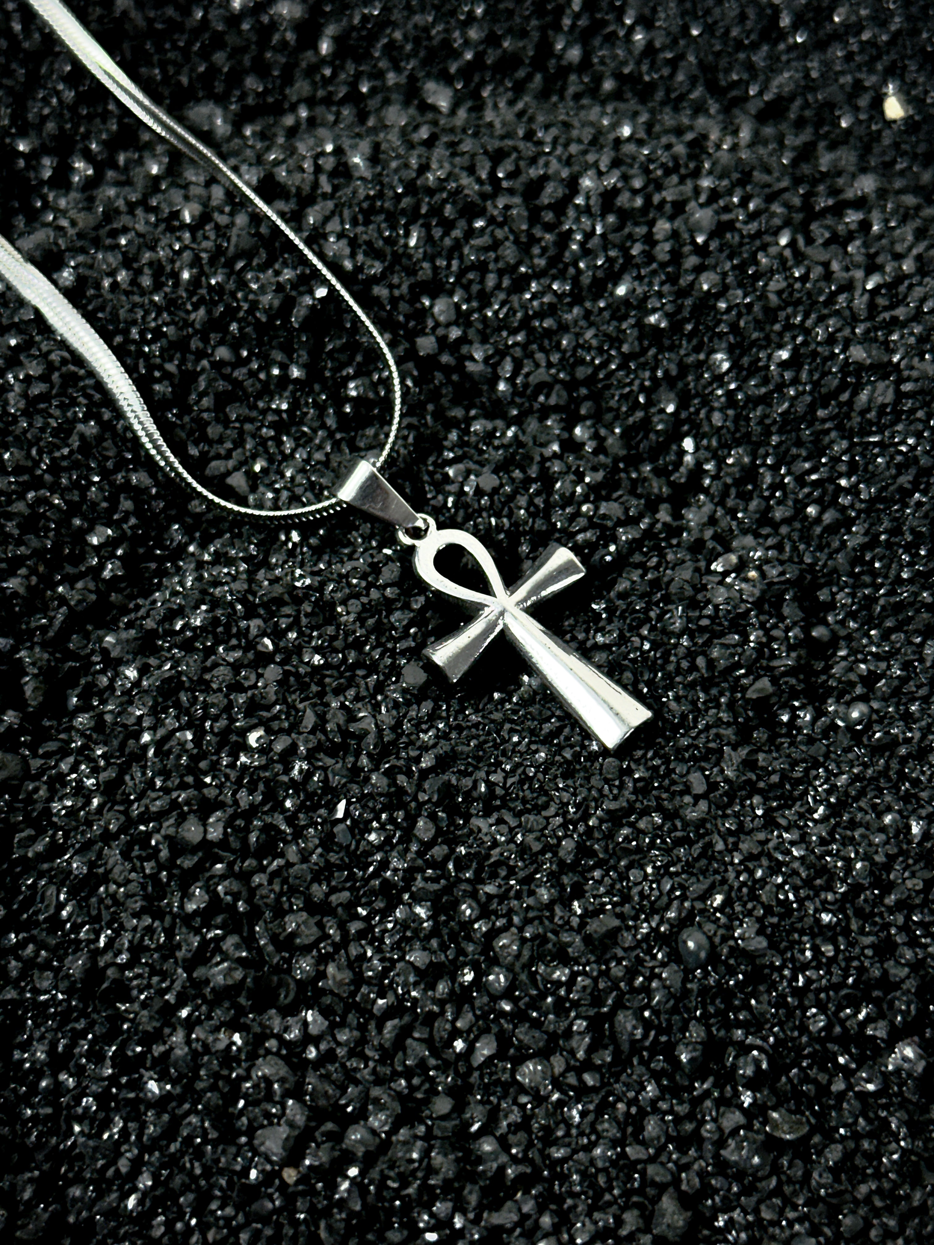 Ankh Drip Necklace