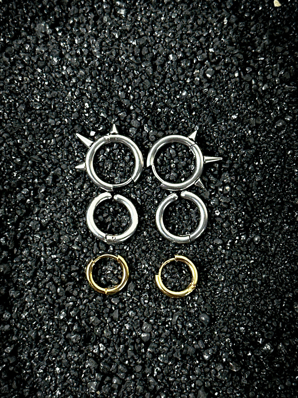 Rogue Hoop Set| Assorted Unisex Earrings