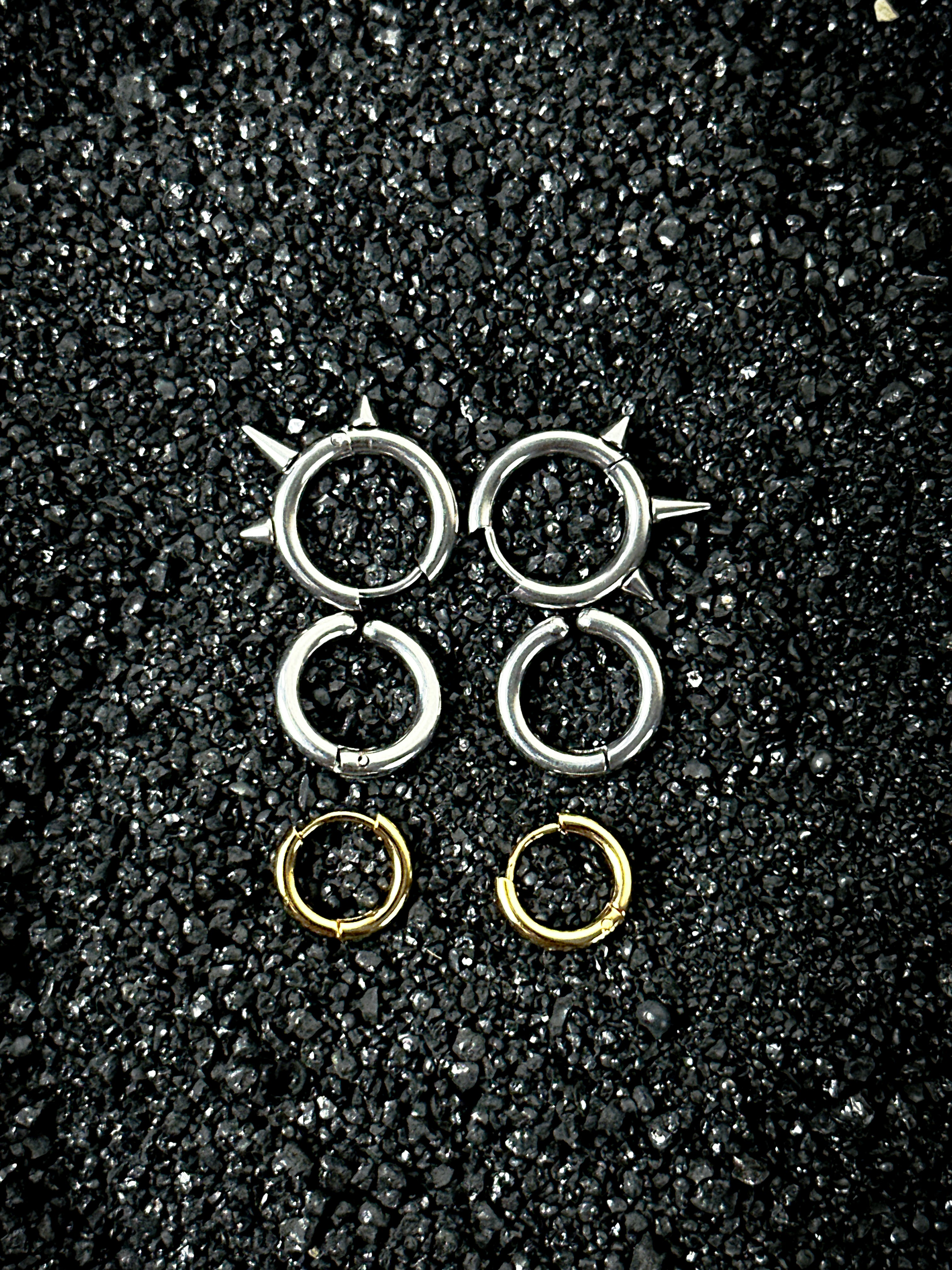 Rogue Hoop Set| Assorted Unisex Earrings