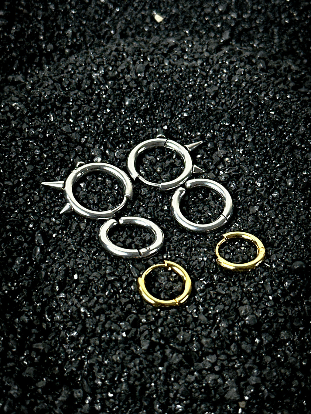 Rogue Hoop Set| Assorted Unisex Earrings