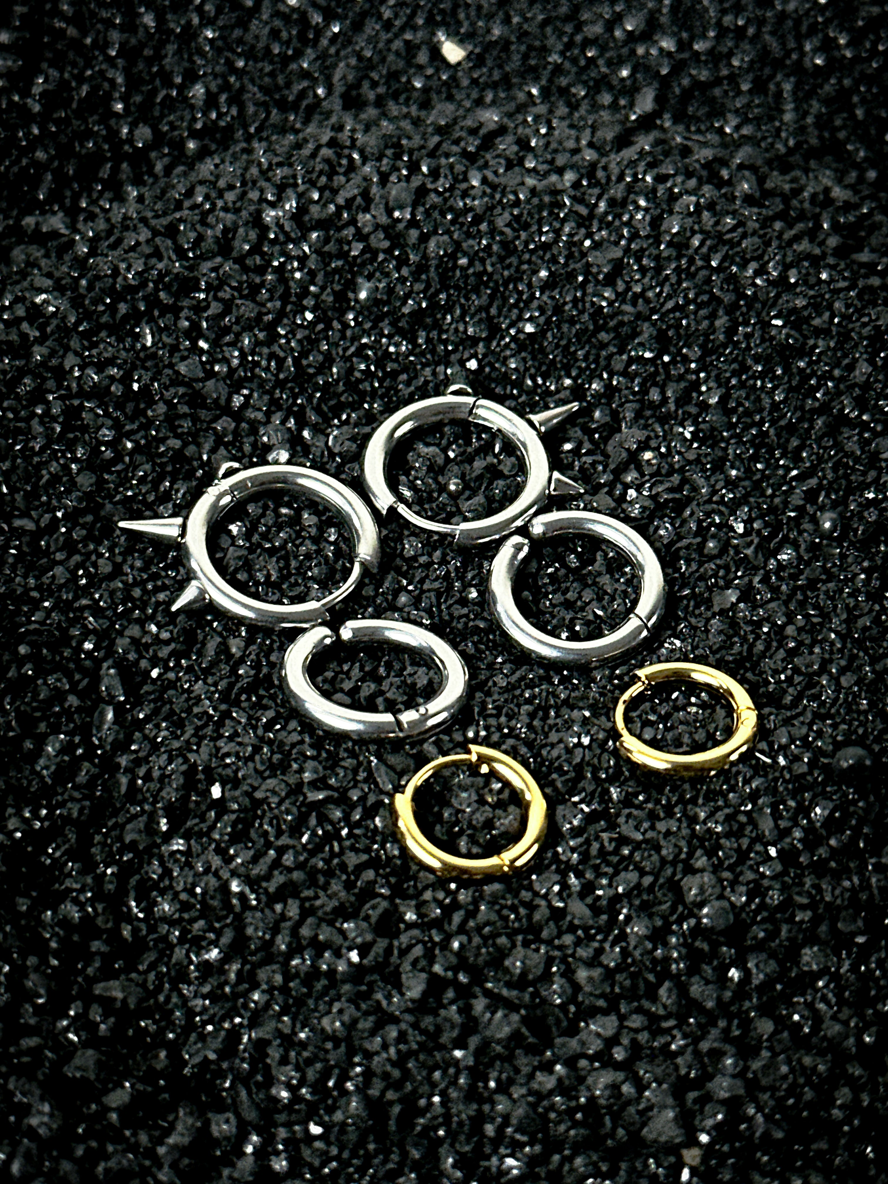 Rogue Hoop Set| Assorted Unisex Earrings