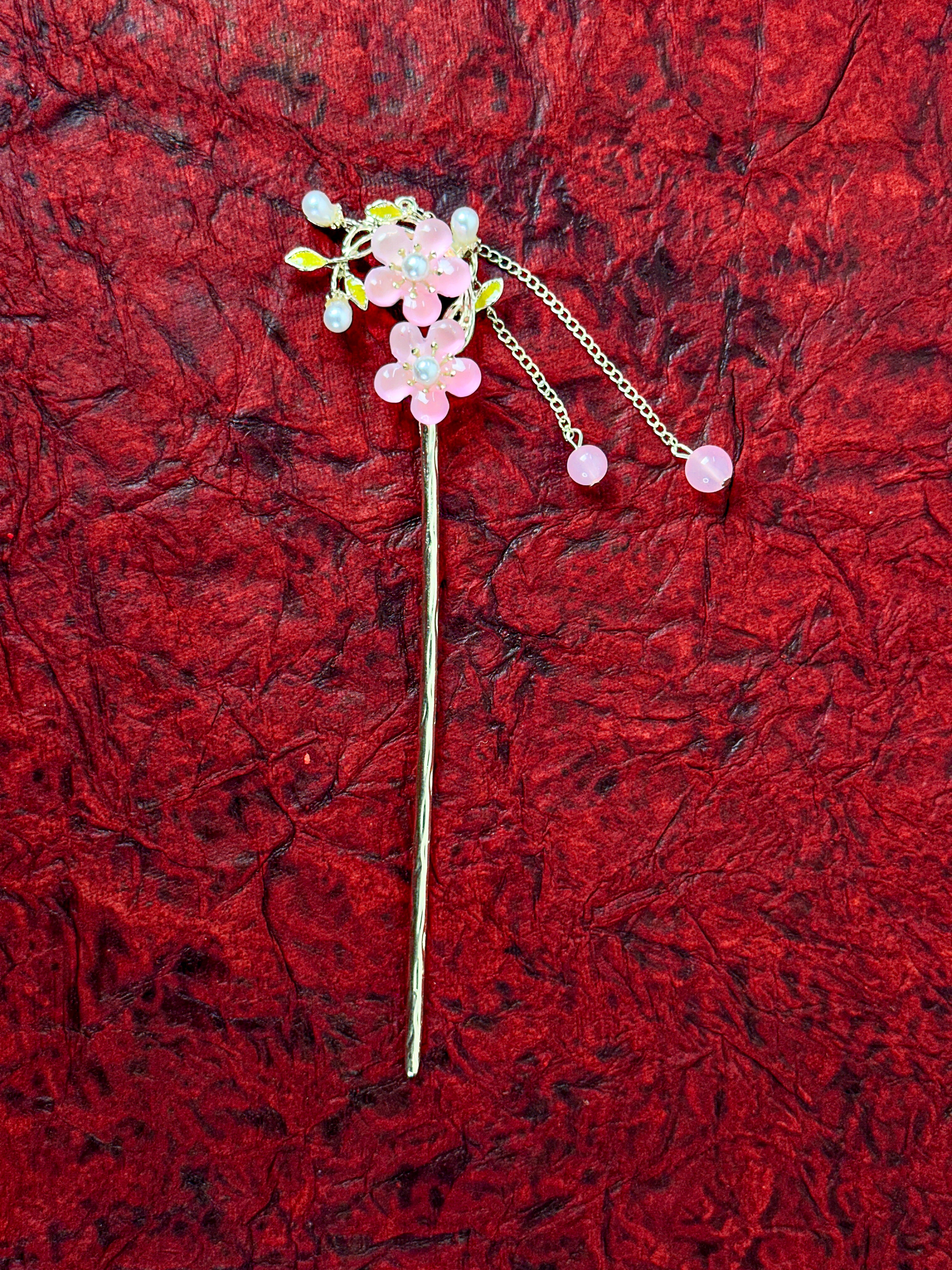 Rosy Whisper Pin | Hairpin